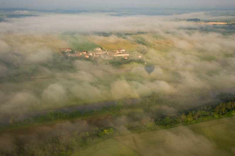 Floating above the Nivernais