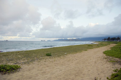 Kailua Bay from Fort Hase Beach