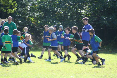 Tackle the Fly Half 2 of 2 - impact!