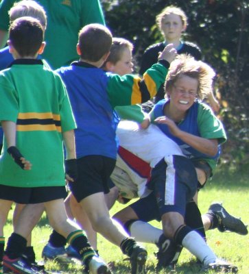 Tackle The Fly Half Close Up