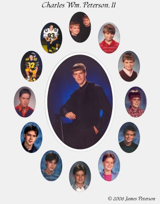 Chucks School Year Photos Collage