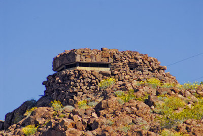 A Pill Box Overlooking Hoover Dam