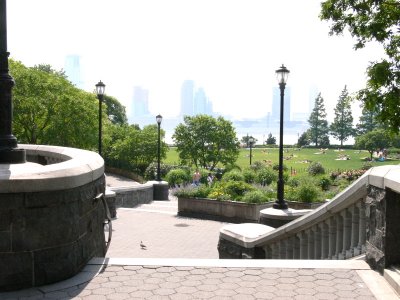 Entrance to Nelson A. Rockefeller Park