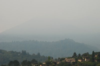 Mt Tam no longer visible