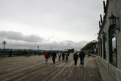 Boardwalk Overlooking St. Lawrence