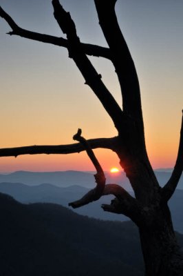 11/02/09 - Blue Ridge Sunset