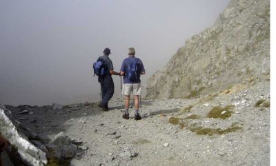 peering over into italy