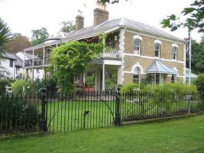 delightful house by thames