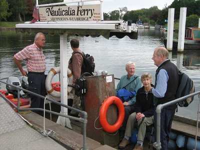 all aboard for the river wey