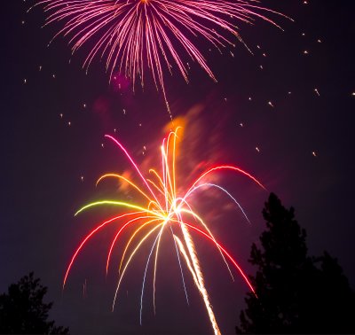 Graeagle Fireworks July 5th