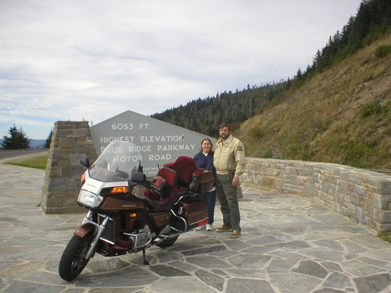 High Point of Blue Ridge Parkway