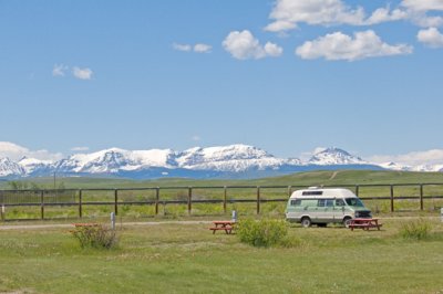 Mountains in Glacier National Park