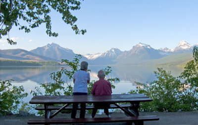 zP1050187 Couple enjoys Lake McDonald at Apgar.jpg