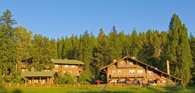 Scenes in and near Apgar Village in Glacier National Park