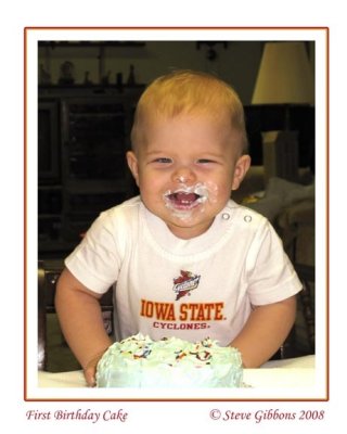 First Birthday Cake