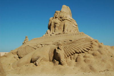 Great Yarmouth Sand Sculptures