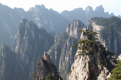Typical Huangshan scene