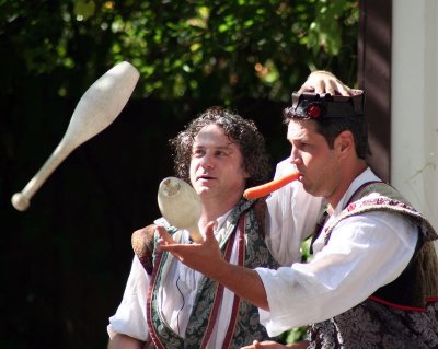 Lewis Pillsworth and Matt Jones from The Other Brothers Comedy Show - Texas Renaissance Festival 2006