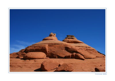Next to Delicate Arch