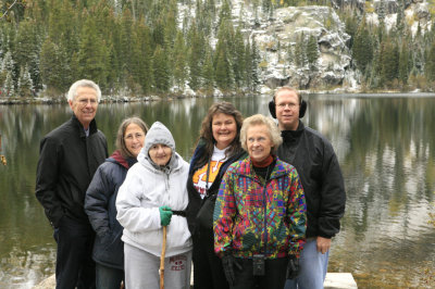 Gene Nancy Lois Kim Jeannette James at Bear Lake
