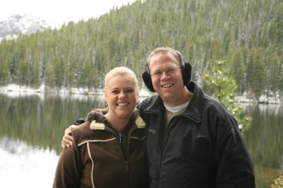 Tracy and James at Bear Lake