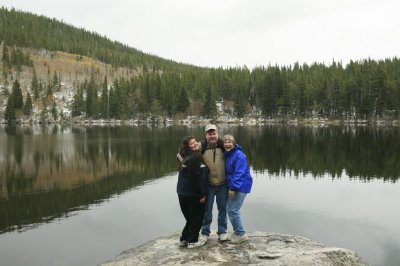 Kim Mike and Mom