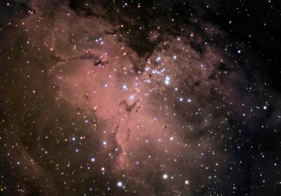 M16 - NGC 6611 - HaRGB
