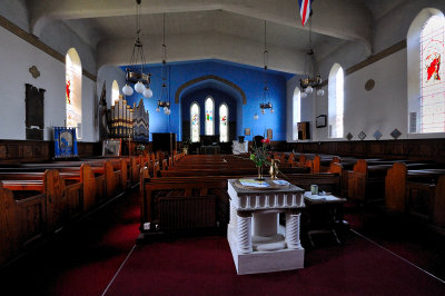 St Mary's de Ballaugh (interior)