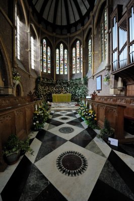 Kirk Braddan Church, interior