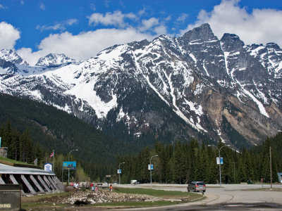 From highway 1 near Revelstoke National Park