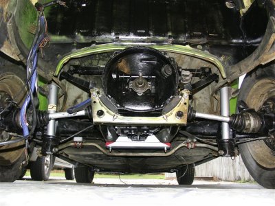 Rear suspension