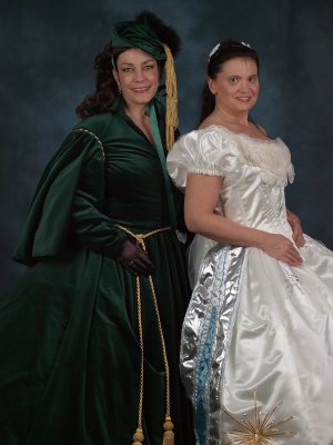 Scarlett and Christine