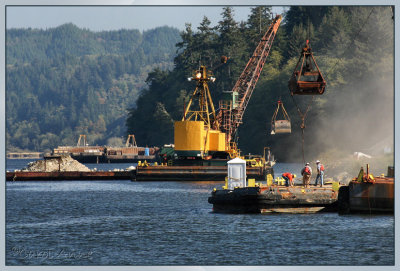 Umpqua River Dredge - Oregon Coast