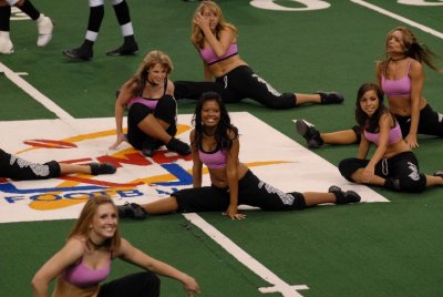 Peoria Pirates Dance Team and Beth Horn