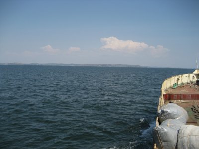 Making landfall in Tanzania, having crossed the equator into the southern hemisphere during the night.