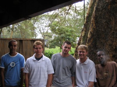 Ran into some buddies from Upper Hill Camp at Lake Naivasha.