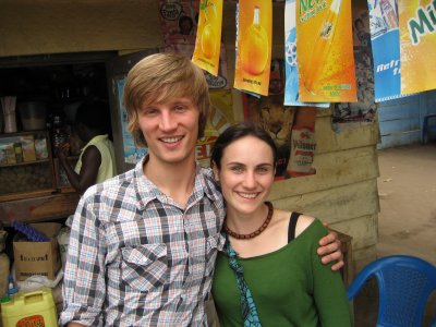 Tom and Rosey, friends from the Murchison Falls Trip.