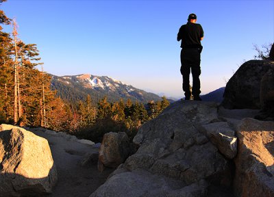 Overlooking the Sierras