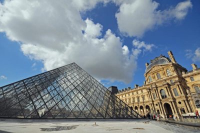 The Louvre - Wide