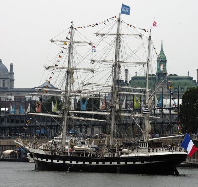 Arrive du Belem  Montral