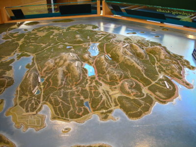 01-092506-N-0630 relief map at the visitor center.JPG