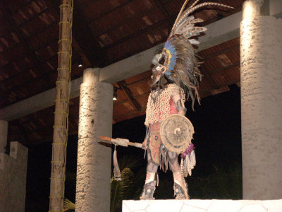 Mayan warrior-guardian