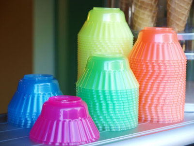 Ice cream dishes