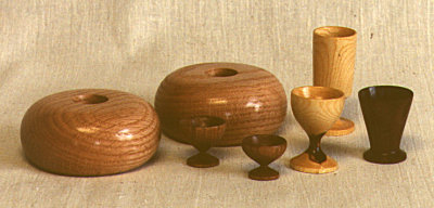 Egg cups & candle holders
