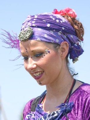 Canada Day dancer