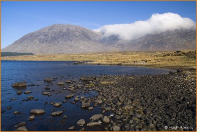 IRELAND - CO.GALWAY - CONNEMARA - LOUGH INAGH AND MAUMTURK MOUNTAINS