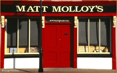  IRELAND - CO.MAYO - WESTPORT -  PUB OWNED BY MATT MOLLOY OF CHIEFTAINS FAME