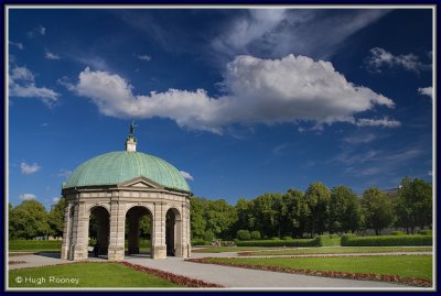   Germany - Munich - Hofgarten - Temple of Diana