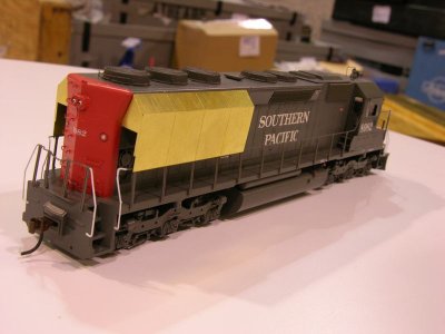 New from Athearn - assembly sample - elephant ear SP SD45