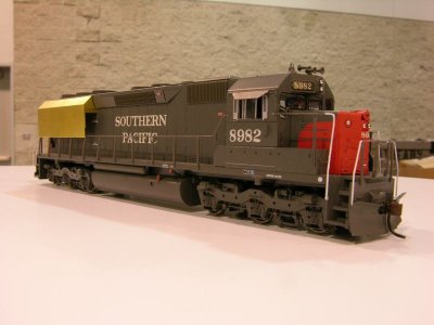 New from Athearn - assembly sample - elephant ear SP SD45